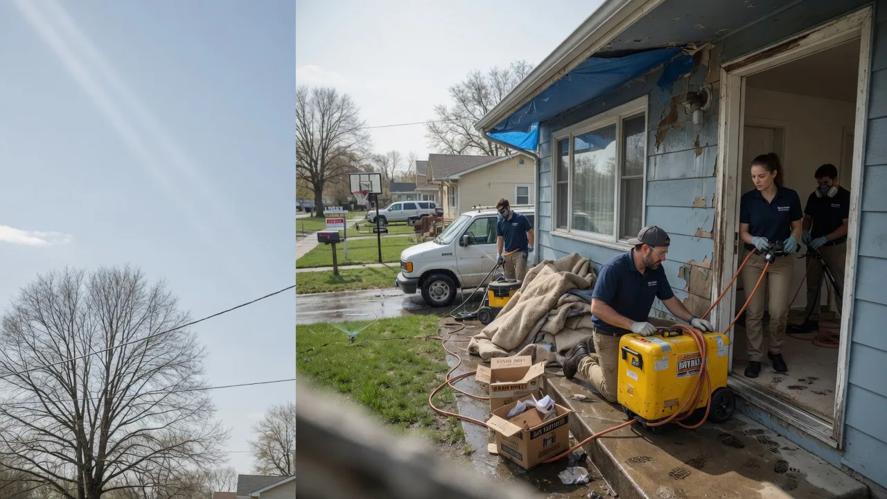 Basement Flood Cleanup in Ambler, PA near me